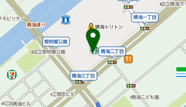 晴海オフィスタワーXの地図画像