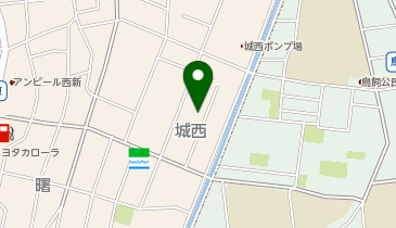 アメニティ城西の地図画像
