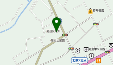 菊池プラザの地図画像