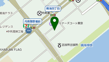 CROSSDOCKHARUMIの地図画像