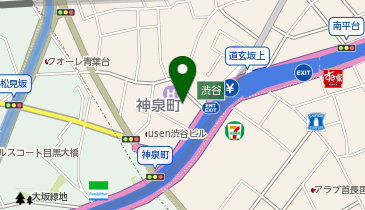 渋谷ファーストプレイスの地図画像