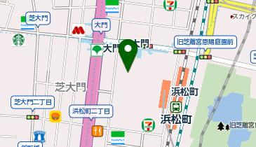 日本生命浜松町クレアタワーの地図画像