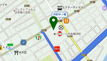 トルナーレ日本橋浜町の地図画像