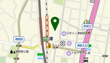 アスト津の地図画像