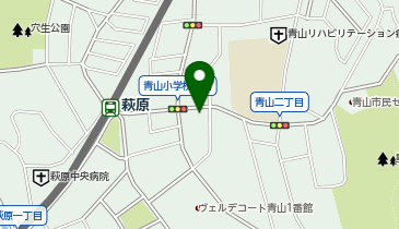 プリモレガーロ青山の地図画像