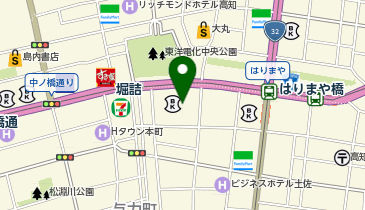 高知中央ビジネススクエアの地図画像
