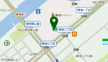 トリトンスクエアタワーXの地図画像