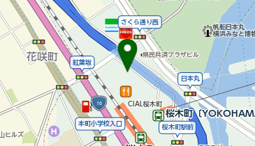 HULIC みなとみらいの地図画像