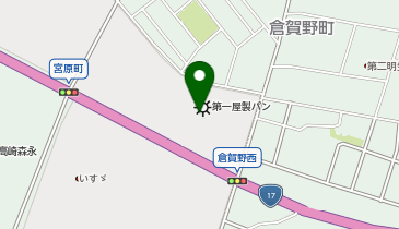 第一屋製パンの地図画像