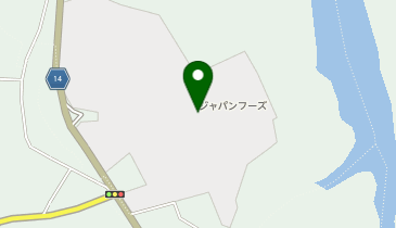 ジャパンフーズ(株)の地図画像