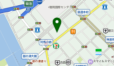 博多プレイスの地図画像