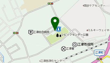 シビックセンターゾーンの地図画像