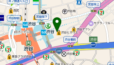 ヒカリエの地図画像