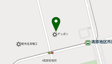 デュポン株式会社の地図画像