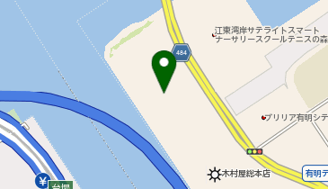 UNIQLO CITY TOKYOの地図画像