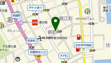 ビクトワール鹿児島の地図画像