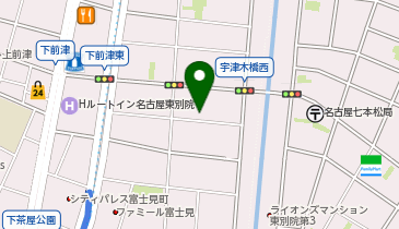 名古屋市上下水道局中営業所の地図画像