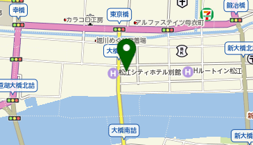 松江京店RGBの地図画像