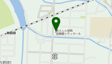 シティーホールの地図画像