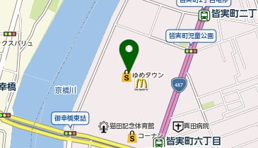 ゆめタウン広島の地図画像