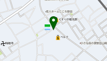 ローソン銀行ATM ベルク 野田山崎店共同出張所の地図画像