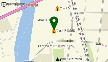ローソン銀行ATM ベルク フォルテ 森永橋店共同出張所の地図画像