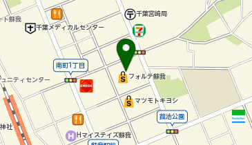 ローソン銀行ATM ベルク フォルテ 蘇我店共同出張所の地図画像