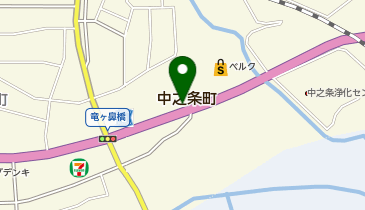 ローソン銀行ATM ベルク 中之条店共同出張所の地図画像