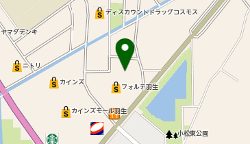 ローソン銀行ATM ベルク フォルテ 羽生店共同出張所の地図画像