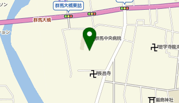 ローソン銀行ATM  JCHO群馬中央病院共同出張所の地図画像