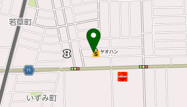 ローソン銀行ATM ヤオハン おもちゃのまち店共同出張所の地図画像