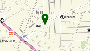ローソン銀行ATM 西友 所沢榎町店共同出張所の地図画像
