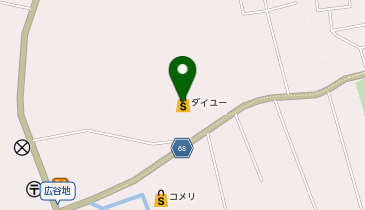 ローソン銀行ATM ダイユー 那須高原店共同出張所の地図画像
