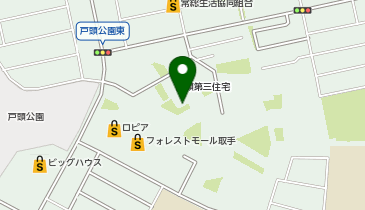 ローソン銀行ATM フォレストモール 取手共同出張所の地図画像