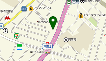 ローソン銀行ATM フレッシュプラザユニオン 古島店共同出張所の地図画像