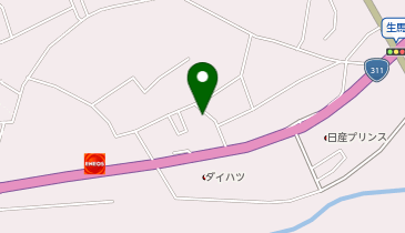 ローソン銀行ATM 松源 上富田店共同出張所の地図画像