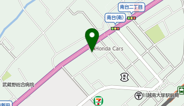 [EV]Honda Charge Honda Cars 埼玉 川越インター店の地図画像