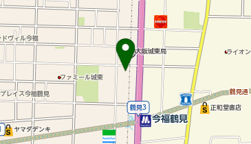 【予約制】Bounce ロッカー 関西スーパー今袋店保管場所の地図画像
