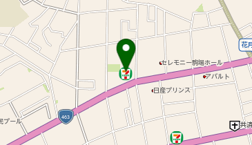 【予約制】Bounce セブンイレブン 浦和原山3丁目店 ロッカー 保管場所の地図画像