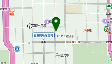 【予約制】Bounce 下京区収納スポットの地図画像