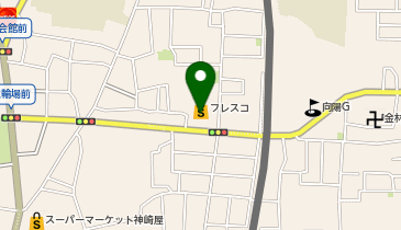 【予約制】Bounce ロッカーフレスコ向日市店 収納スポットの地図画像