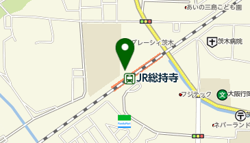 【予約制】Bounce ロッカー JR西日本 総持寺駅 収納スポットの地図画像