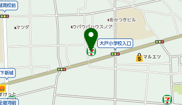 【予約制】Bounce セブンイレブン 川崎下大田中1丁目店 ロッカー 保管スポットの地図画像