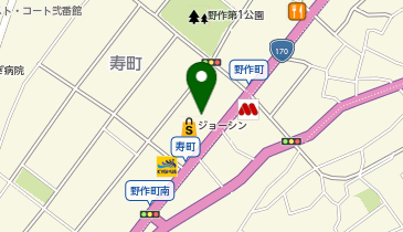 【予約制】Bounce ロッカージョーシン河内長野店保管場所の地図画像