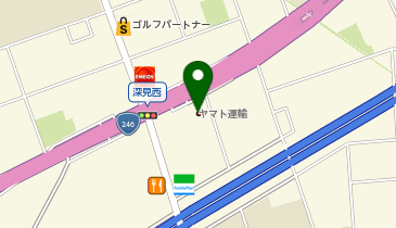 【予約制】Bounce ロッカー ヤマト運輸 ヤマト下鶴間センター預かり所の地図画像
