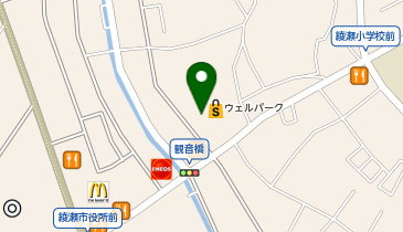 【予約制】Bounce ロッカーウェルパーク綾瀬深谷店 収納スポットの地図画像