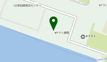 【予約制】Bounce ロッカー ヤマト運輸 船橋浜町センター 保管場所の地図画像