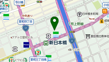 【予約制】Bounce 新日本橋ストレージスポットの地図画像