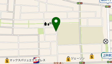 【予約制】Bounce ロッカー ビッグ・エー 東大和中原店 収納スポットの地図画像