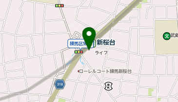 【予約制】Bounce Locker Life Shinsakuradaiekimae Storage Spotの地図画像